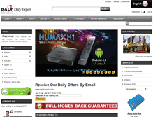 Tablet Screenshot of dalyexport.com
